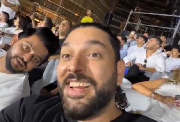 ಸುರೇಶ್ ರೈನಾ ಹಾಗೂ ಯುವರಾಜ್ ಸಿಂಗ್ (ಸ್ಕ್ರೀನ್‌ಶಾಟ್)