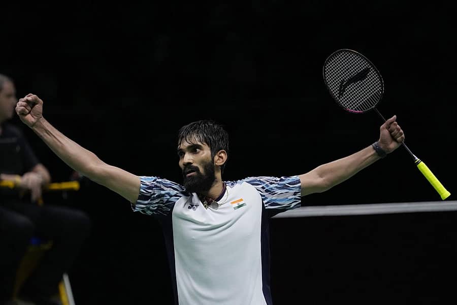 ಕಿದಂಬಿ ಶ್ರೀಕಾಂತ್ –ಪಿಟಿಐ ಚಿತ್ರ