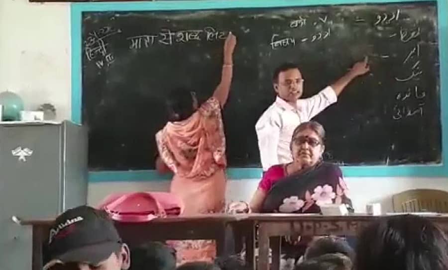 ಎಎನ್‌ಐ ಪೋಸ್ಟ್ ಮಾಡಿರುವ ವಿಡಿಯೊದ ಸ್ಕ್ರೀನ್‌ಶಾಟ್