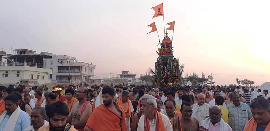 ಕುಷ್ಟಗಿಯಲ್ಲಿ ಸೋಮವಾರ ಅಡವಿರಾಯ ರಥೋತ್ಸವ ಜರುಗಿತು