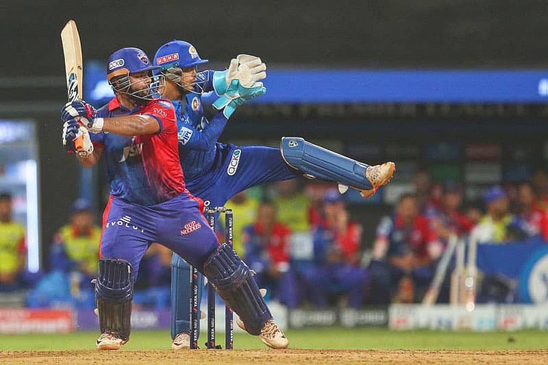 ಡೆಲ್ಲಿ ಕ್ಯಾಪಿಟಲ್ಸ್ ನಾಯಕ ರಿಷಭ್ ಪಂತ್ ಬ್ಯಾಟಿಂಗ್ ವೈಖರಿ (ಪಿಟಿಐ ಚಿತ್ರ)