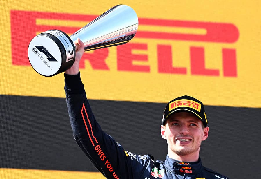 ಬಾರ್ಸಿಲೋನಾದಲ್ಲಿ ನಡೆದ ಸ್ಪಾನಿಷ್ ಫಾರ್ಮುಲಾ ಒನ್ ಗ್ರ್ಯಾನ್ಪ್ರೀ ರೇಸ್ನಲ್ಲಿ ಪ್ರಶಸ್ತಿ ಗೆದ್ದ ಮ್ಯಾಕ್ಸ್ ವರ್ಸ್ಟಾಪನ್ –ಎಎಫ್ಪಿ ಚಿತ್ರ