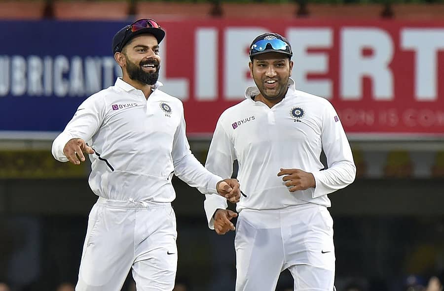 ವಿರಾಟ್‌ ಕೊಹ್ಲಿ ಮತ್ತು ರೋಹಿತ್ ಶರ್ಮಾ– ಪಿಟಿಐ ಚಿತ್ರ