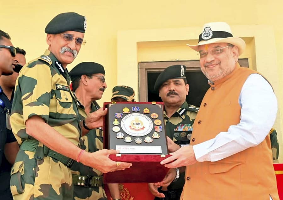 ಎನ್ಎಸಿಪಿಗೆ ಕೇಂದ್ರ ಗೃಹ ಸಚಿವ ಅಮಿತ್ ಶಾ ಶನಿವಾರ ಭೇಟಿ ನೀಡಿದರು –ಪಿಟಿಐ