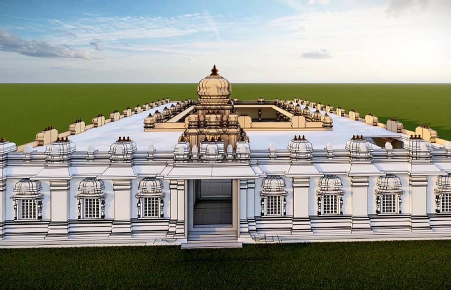 ಬಸವಕಲ್ಯಾಣದ ಬಸವೇಶ್ವರ ದೇವಸ್ಥಾನದ ಹೊಸ ಕಟ್ಟಡದ ನೀಲನಕ್ಷೆ