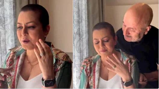 ನಟಿ ಮಹಿಮಾ ಚೌಧರಿ ಅವರೊಂದಿಗೆ ನಟ ಅನುಪಮ್ ಖೇರ್