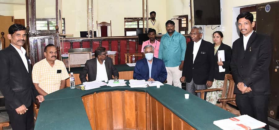 ಬೀದರ್‌ನ ಜಿಲ್ಲಾ ನ್ಯಾಯಾಲಯದಲ್ಲಿ ರಾಷ್ಟ್ರೀಯ ಲೋಕ್ ಅದಾಲತ್ ನಡೆಯಿತು