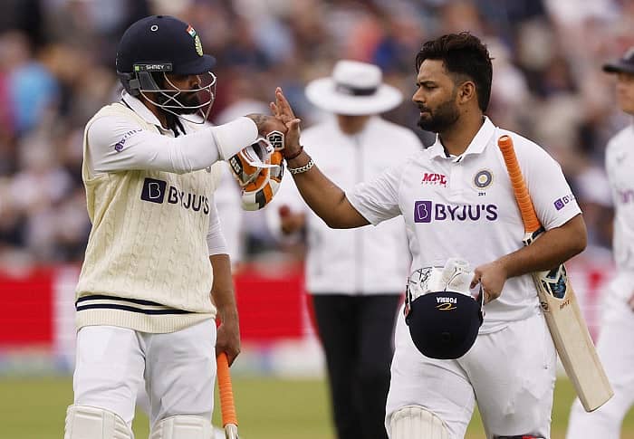 ರವೀಂದ್ರ ಜಡೇಜ ಹಾಗೂ ರಿಷಭ್ ಪಂತ್