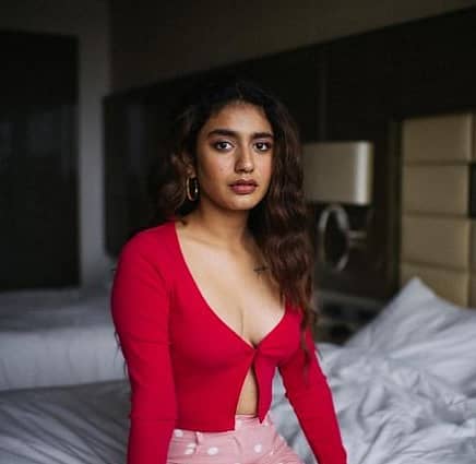 ಪ್ರಿಯಾ ಪ್ರಕಾಶ್ ವಾರಿಯರ್ (ಇನ್ಸ್ಟಾಗ್ರಾಮ್ ಚಿತ್ರ)