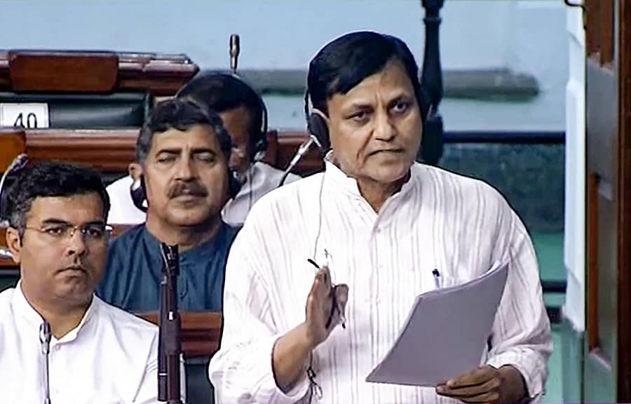 ಕೇಂದ್ರ ಗೃಹ ಖಾತೆಯ ರಾಜ್ಯ ಸಚಿವ ನಿತ್ಯಾನಂದ ರಾಯ್: ಪಿಟಿಐ ಚಿತ್ರ