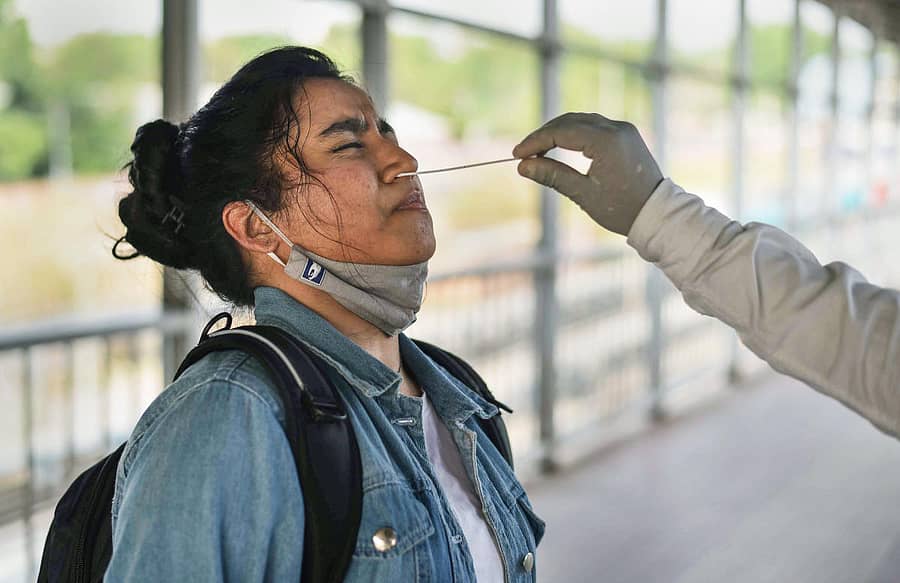 ಕೋವಿಡ್ ಪತ್ತೆ ಪರೀಕ್ಷೆಯ ಪ್ರಾತಿನಿಧಿಕ ಚಿತ್ರ