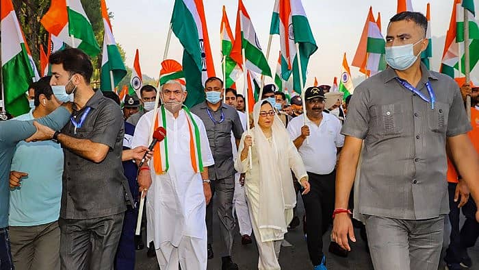 ಲೆಫ್ಟಿನೆಂಟ್ ಗವರ್ನರ್ ಮನೋಜ್ ಸಿನ್ಹಾ: ಪಿಟಿಐ ಚಿತ್ರ