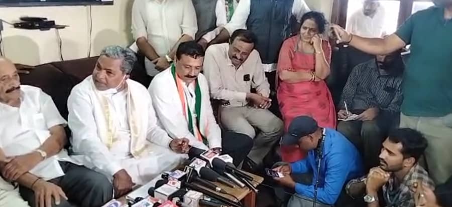 ಮಡಿಕೇರಿಯಲ್ಲಿ ಸಿದ್ದರಾಮಯ್ಯ ಸುದ್ದಿಗೋಷ್ಠಿ