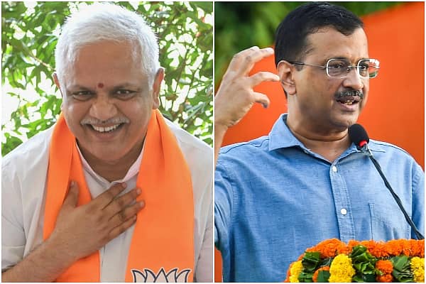 ಬಿ.ಎಲ್ ಸಂತೋಷ್ ಮತ್ತು ಅರವಿಂದ ಕೇಜ್ರಿವಾಲ್