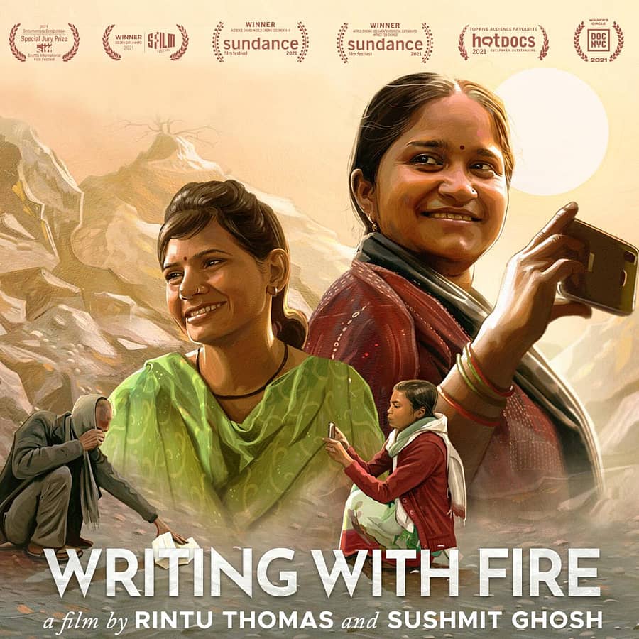 ಸಿನಿ ಹಬ್ಬದಲ್ಲಿ ಪ್ರದರ್ಶನಗೊಳ್ಳಲಿರುವ ’ರೈಟಿಂಗ್ ವಿಥ್ ಫೈರ್‘ ಸಿನಿಮಾದ ದೃಶ್ಯ