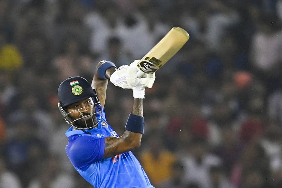 ಹಾರ್ದಿಕ್ ಪಾಂಡ್ಯ ಬ್ಯಾಟಿಂಗ್ ವೈಖರಿ –ಎಎಫ್ಪಿ ಚಿತ್ರ