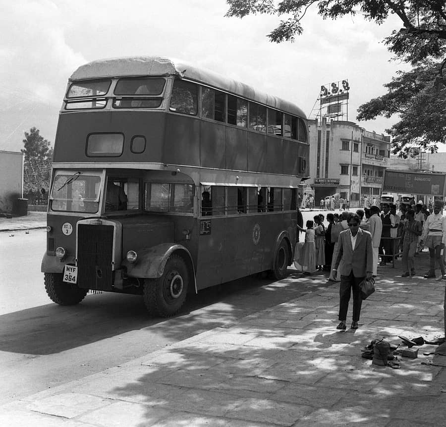 1968ರಲ್ಲಿ ಬೆಂಗಳೂರಿನಲ್ಲಿ ಇದ್ದ ಡಬಲ್ ಡೆಕ್ಕರ್ ಬಸ್