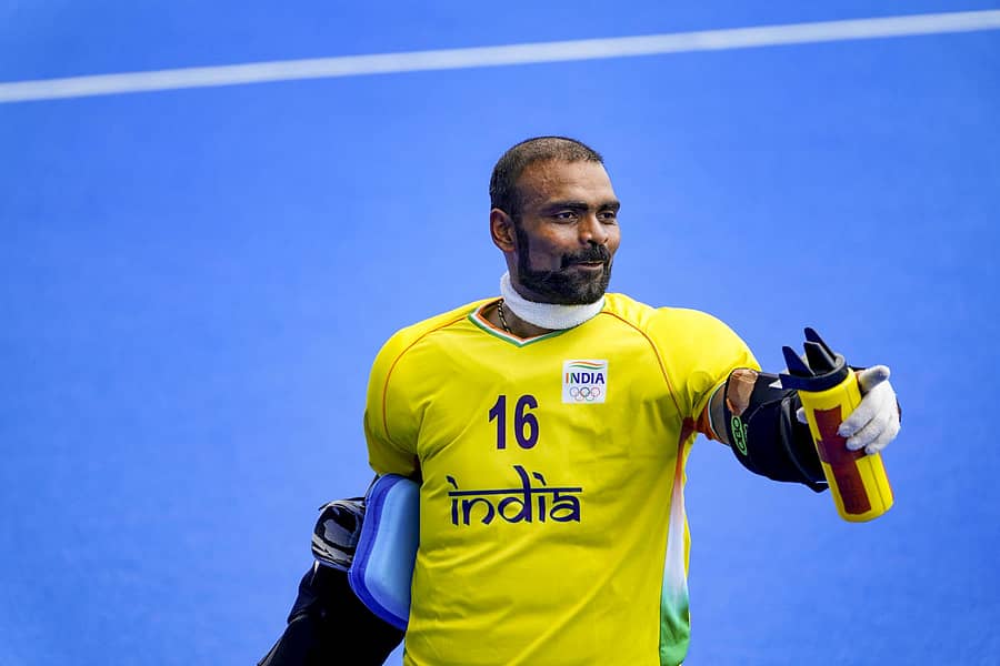 ಪಿ.ಆರ್. ಶ್ರೀಜೇಶ್– ಪಿಟಿಐ ಚಿತ್ರ