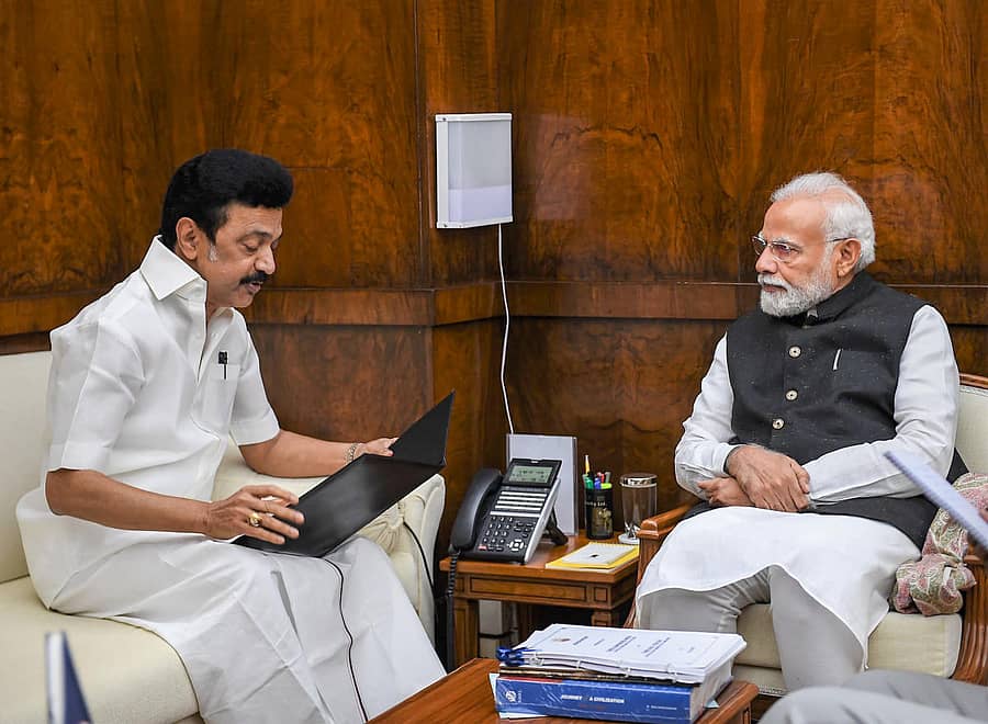 ಸ್ಟಾಲಿನ್ – ಮೋದಿ ಭೇಟಿಯ ಸಾಂದರ್ಭಿಕ ಚಿತ್ರ