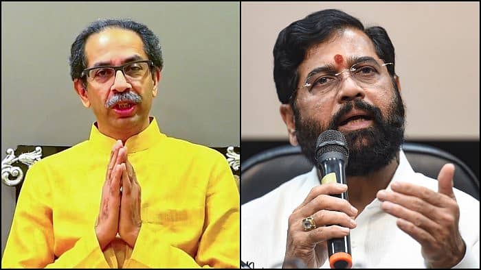 ಉದ್ಧವ್ ಠಾಕ್ರೆ ಹಾಗೂ ಏಕನಾಥ ಶಿಂದೆ