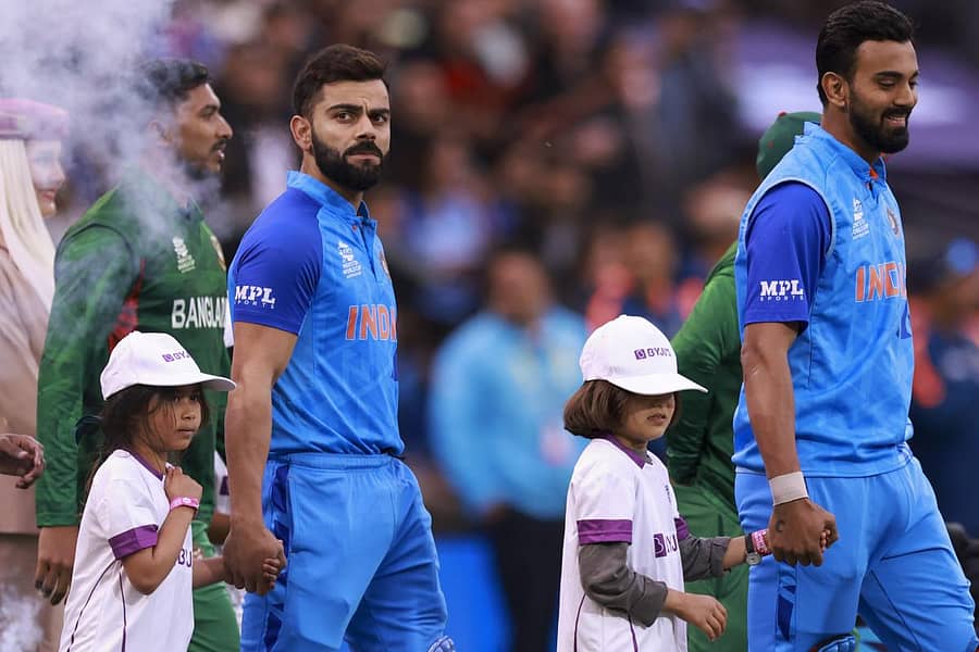 ವಿರಾಟ್ ಕೊಹ್ಲಿ ಹಾಗೂ ಕೆ.ಎಲ್. ರಾಹುಲ್