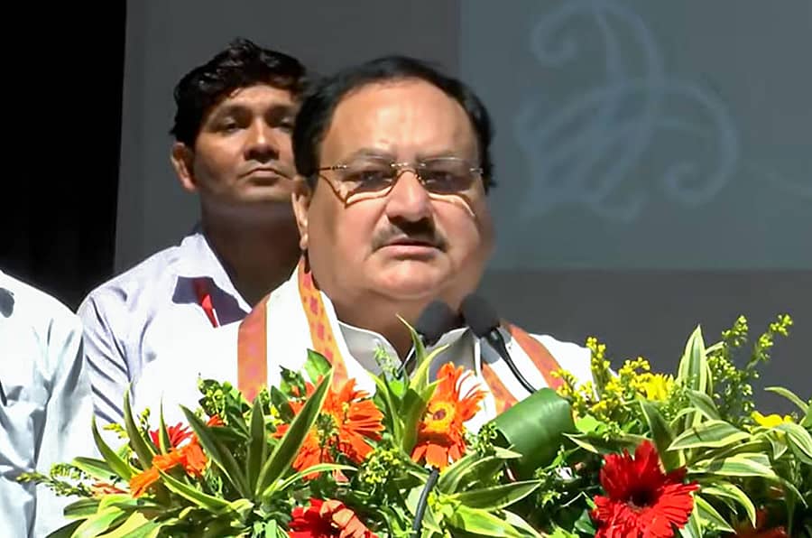 ಬಿಜೆಪಿ ಅಧ್ಯಕ್ಷ ಜೆ.ಪಿ.ನಡ್ಡಾ