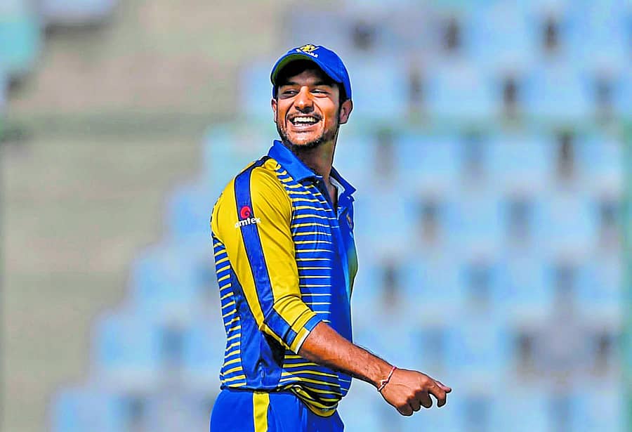 ಮಯಂಕ್‌ ಅಗರವಾಲ್‌