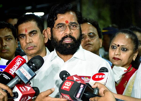 ಮಹಾರಾಷ್ಟ್ರ ಮುಖ್ಯಮಂತ್ರಿ ಏಕನಾಥ ಶಿಂದೆ (ಪಿಟಿಐ ಚಿತ್ರ)