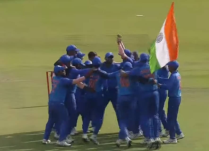 ಭಾರತ ಕ್ರಿಕೆಟ್ ತಂಡದ ಆಟಗಾರರ ಸಂಭ್ರಮ