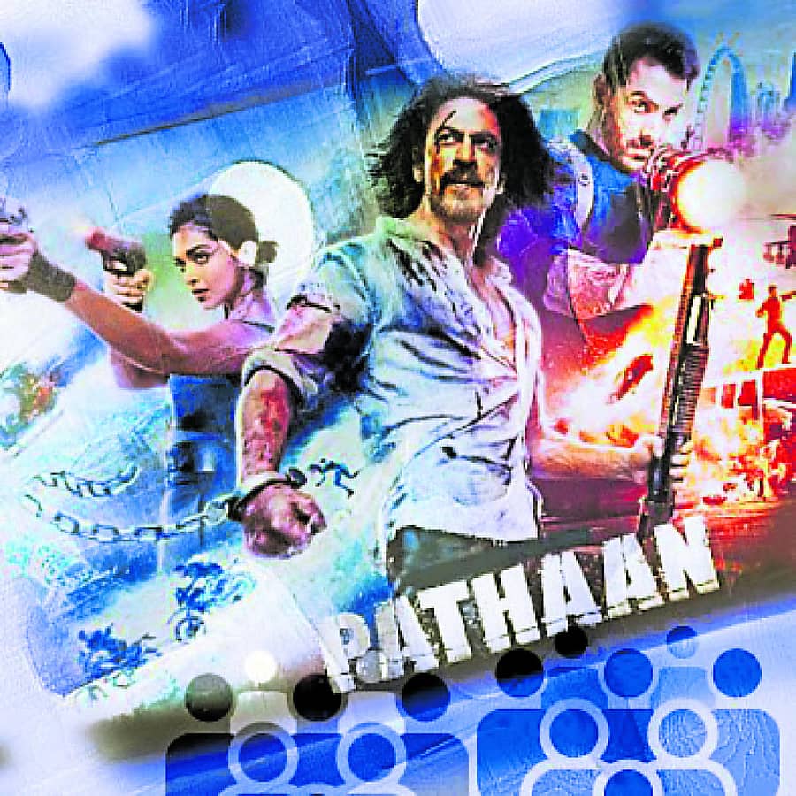 ಪಠಾಣ್ ಸಿನಿಮಾದ ಪೋಸ್ಟರ್
