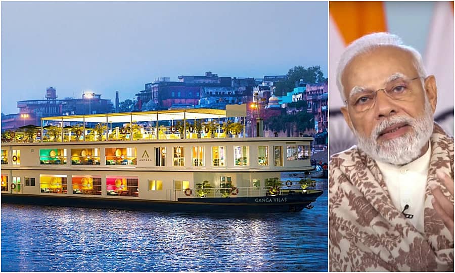 ಎಂವಿ ಗಂಗಾ ವಿಲಾಸ್ ಕ್ರೂಸ್ ಮತ್ತು ನರೇಂದ್ರ ಮೋದಿ