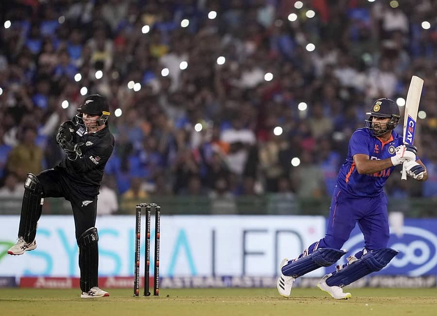 ರೋಹಿತ್ ಶರ್ಮಾ ಬ್ಯಾಟಿಂಗ್ ಭಂಗಿ