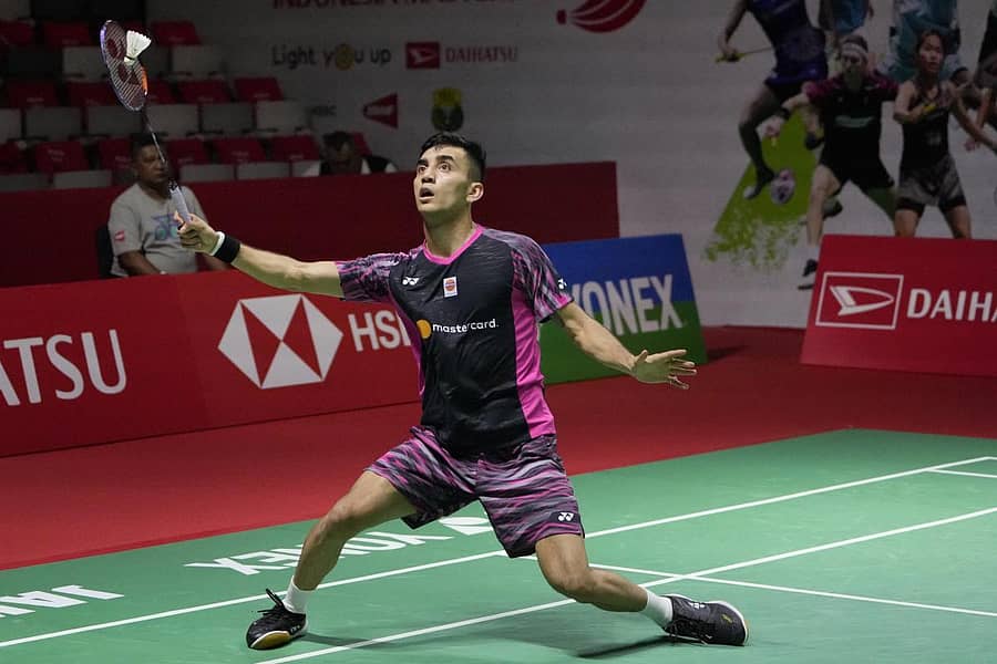 ಲಕ್ಷ್ಯ ಸೇನ್ ಆಟದ ವೈಖರಿ –ಎಪಿ ಚಿತ್ರ