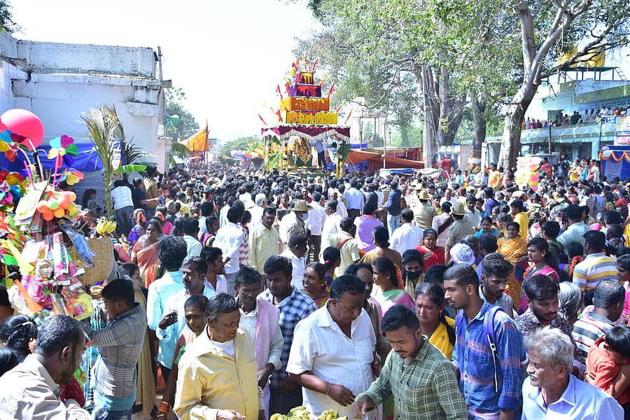 ಚಿತ್ರಾವತಿಯಲ್ಲಿ ನಡೆದ ಸುಬ್ರಹ್ಮಣ್ಯೇಶ್ವರ ಸ್ವಾಮಿ ರಥೋತ್ಸವ