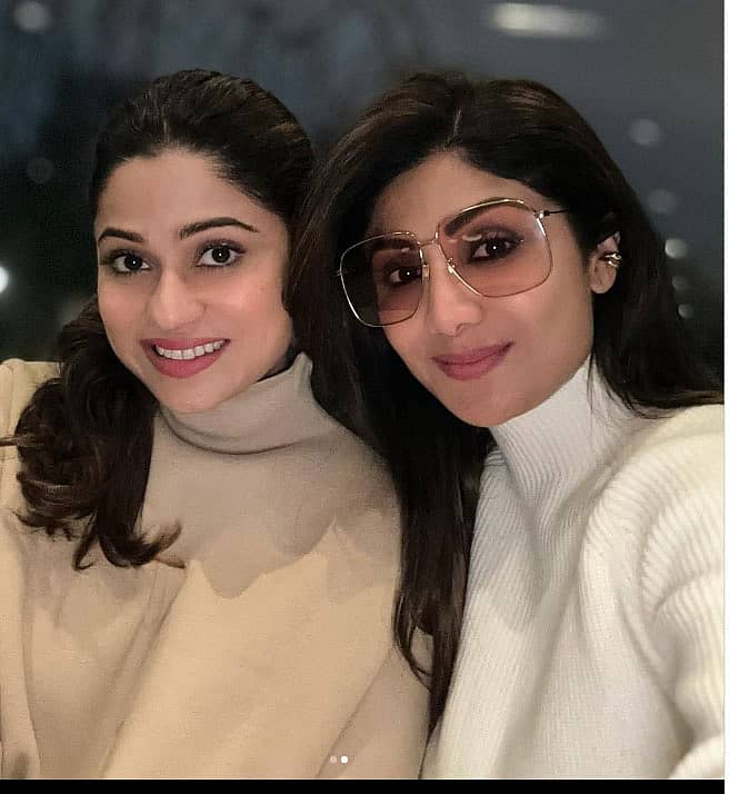 ಶಮಿತಾ ಮತ್ತು ಶಿಲ್ಪಾ ಶೆಟ್ಟಿ