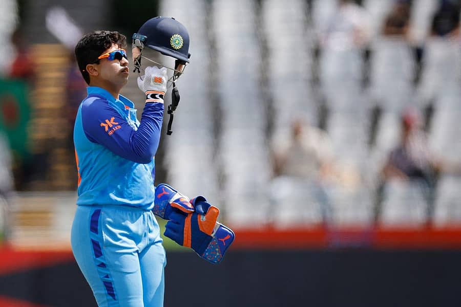 ಭಾರತ ತಂಡದ ವಿಕೆಟ್‌ಕೀಪರ್ ರಿಚಾ ಘೋಷ್‌ –ಪಿಟಿಐ ಚಿತ್ರ