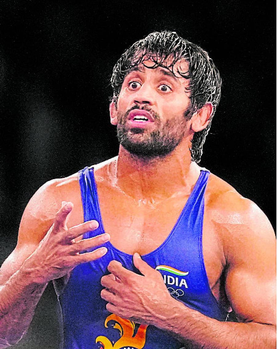 ಬಜರಂಗ್ ಪೂನಿಯಾ– ಪಿಟಿಐ ಚಿತ್ರ