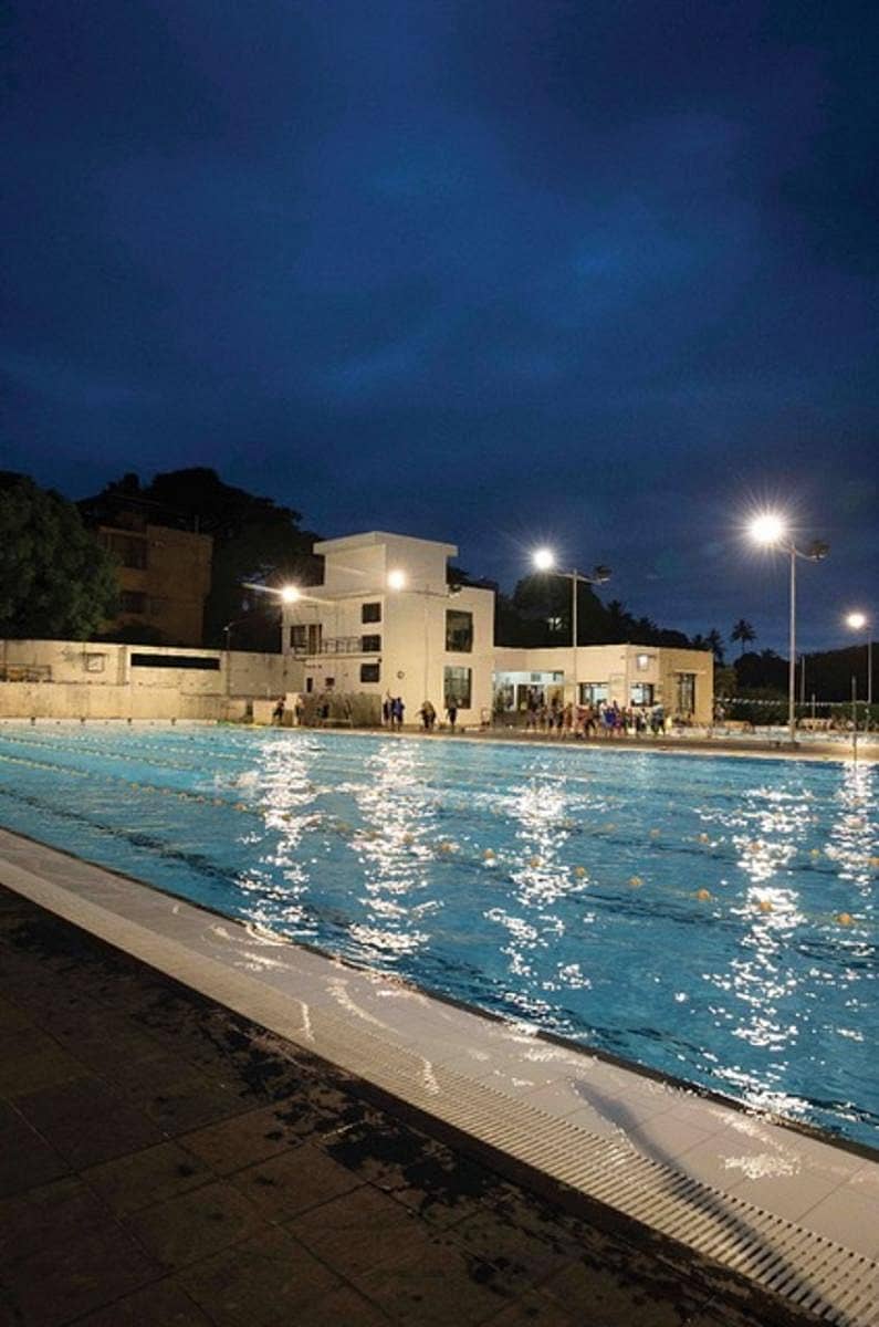 ನೆಟ್ಟಕಲ್ಲಪ್ಪ ಈಜು ಕೇಂದ್ರದ ನೋಟ