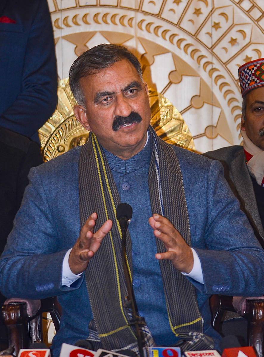 ಸುಖವಿಂದರ್ ಸಿಂಗ್ ಸುಖು