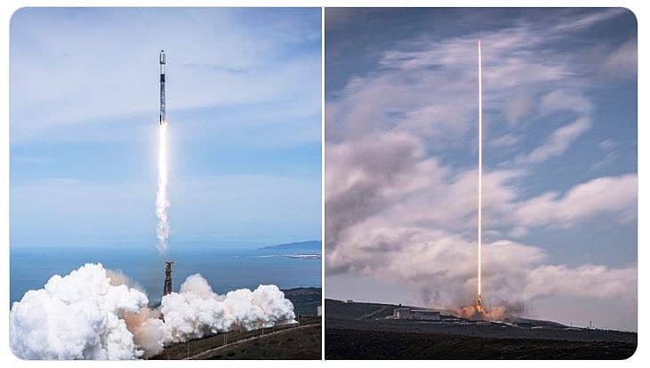 ಉಡಾವಣೆಗೊಂಡ ಸ್ಪೇಸ್‌ಎಕ್ಸ್‌ ರಾಕೆಟ್‌ಗಳು 