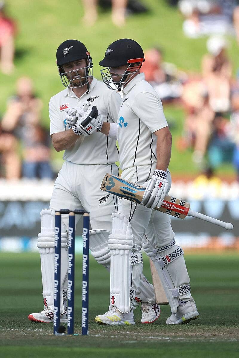 ಕೇನ್ ವಿಲಿಯಮ್ಸನ್ (ಎಡ) ಮತ್ತು ಹೆನ್ರಿ ನಿಕಲ್ಸ್ –ಎಎಫ್ಪಿ ಚಿತ್ರ