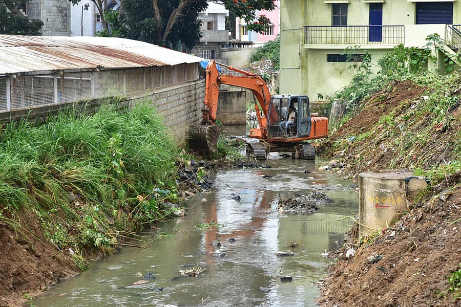 ರಾಜಕಾಲುವೆ ತೆರವು ಸಾಂದರ್ಭಿಕ ಚಿತ್ರ
