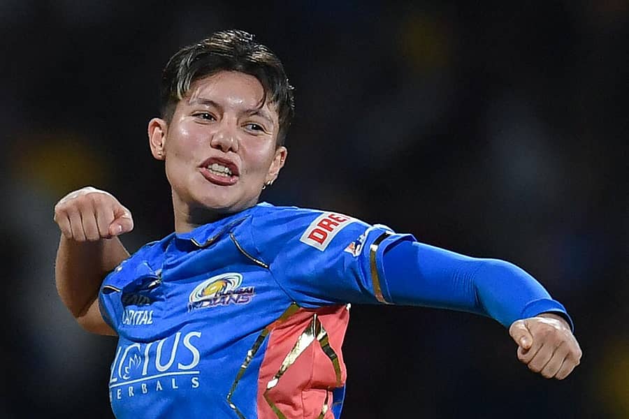 ವಿಕೆಟ್‌ ಗಳಿಸಿದ ಇಸಾಬೆಲ್ ವಾಂಗ್ ಸಂಭ್ರಮ– ಎಎಫ್‌ಪಿ ಚಿತ್ರ