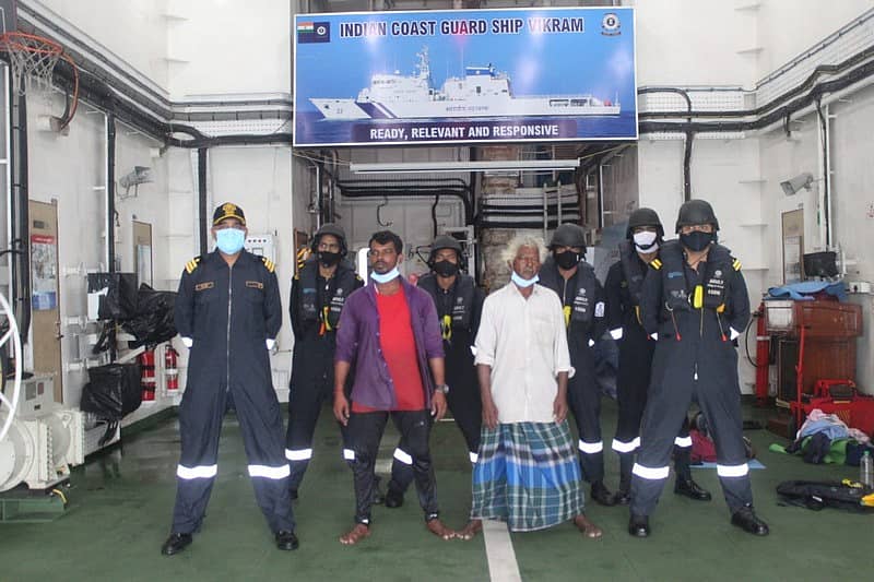 ಮಂಗಳೂರಿನಲ್ಲಿ ಮೀನುಗಾರರ ರಕ್ಷಣೆ