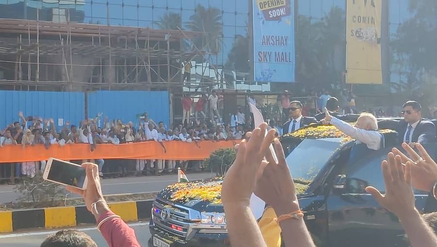 ನರೇಂದ್ರ ಮೋದಿ ರೋಡ್‌ ಶೋ