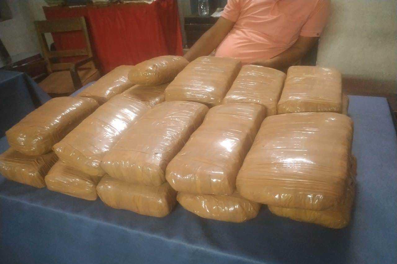 130 Kg Ganja Recovered at Guwahati