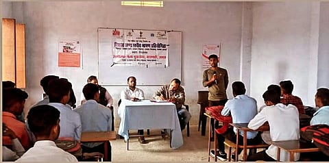 नेहरू युवा केंद्र वाराणसी की ओर से ब्लॉक स्तरीय भाषण प्रतियोगिता का किया गया आयोजन