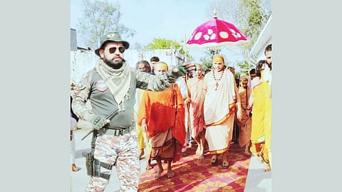 गर्मागर्म माहौल के बीच कल्कि सेना के कमांडो की अचूक सुरक्षा में हुई शंकराचार्य अविमुक्तेश्वरानंद की धर्मयुद्ध यात्रा