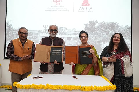 MICA और IGNCA ने सांस्कृतिक विरासत एवं रणनीतिक संचार के सेतु निर्माण के लिए मिलाया हाथ