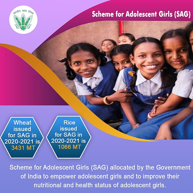 Scheme for Adolescent Girls (SAG)